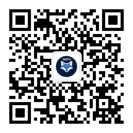 RayFox DICOM Viewer微信公众号二维码，扫码关注获取软件最新动态